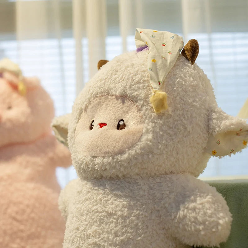 90cm Giant Plush Animal Pillow | Soft Sleep Cartoon Doll for Kids
