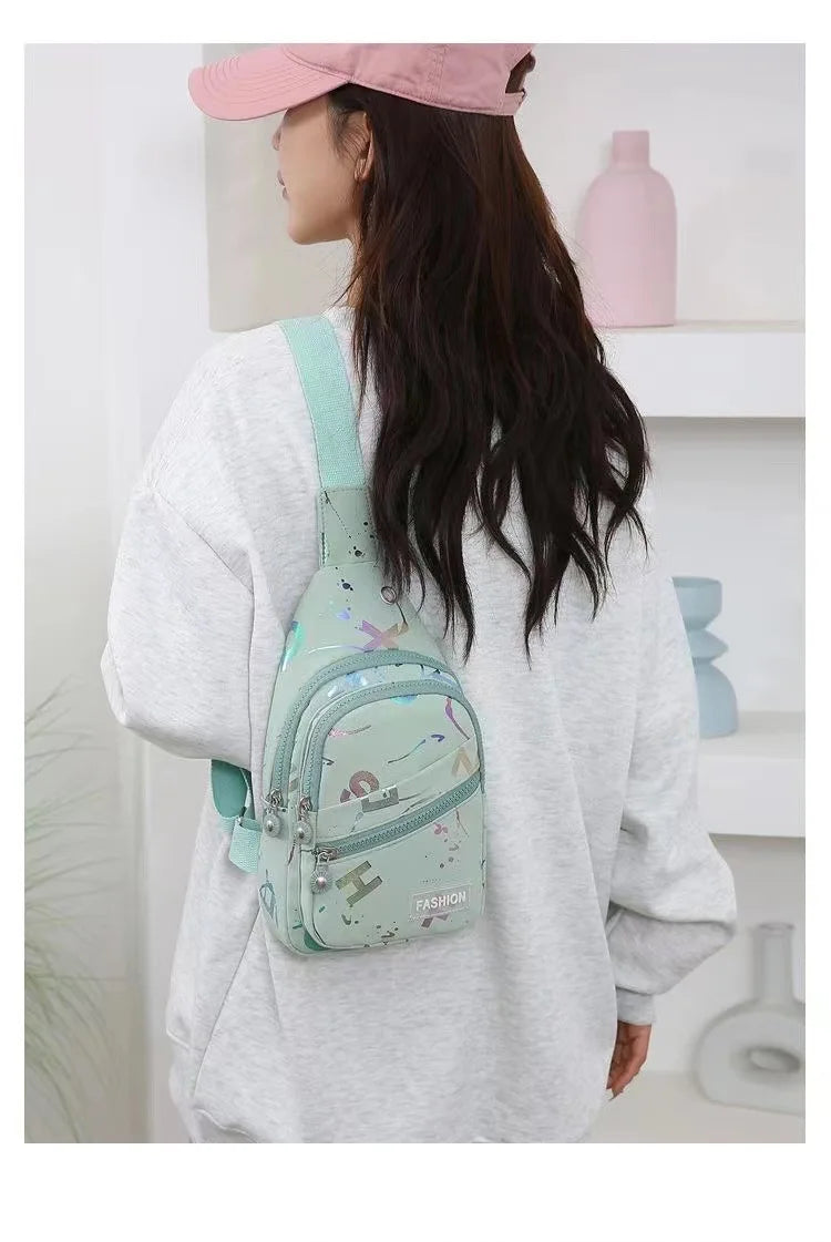 Women's Trendy Cross Body Chest Bag | Fashionable Travel Backpack
