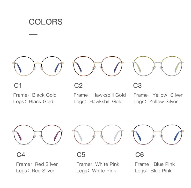 Stylish Myopia Prescription Glasses | Anti Blue Light Eyewear