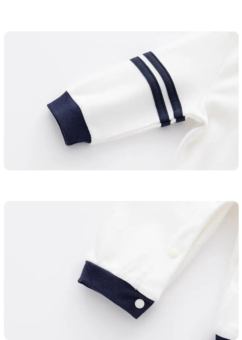 Soft Cotton Baby Onesies | Adorable Long-Sleeved Climbing Suit
