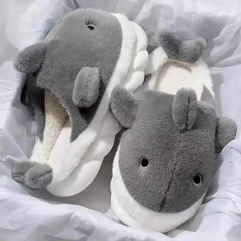 Winter Waterproof Corduroy Cotton Slippers | Cozy Indoor Footwear