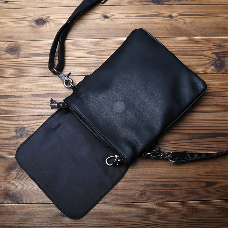 Genuine Leather Men's Shoulder Bag | Stylish & Functional Messenger