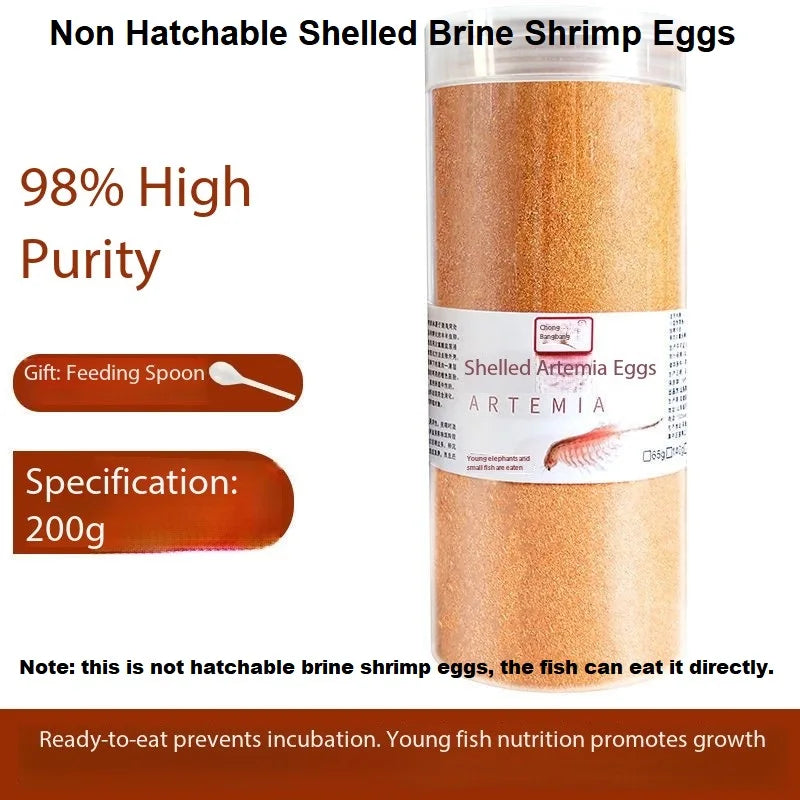 High Protein Brine Shrimp Eggs Fish Feed for Aquatic Life