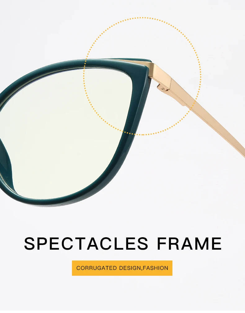 Trendy Butterfly Eyeframe Glasses for Women | Anti Blue Light 2026