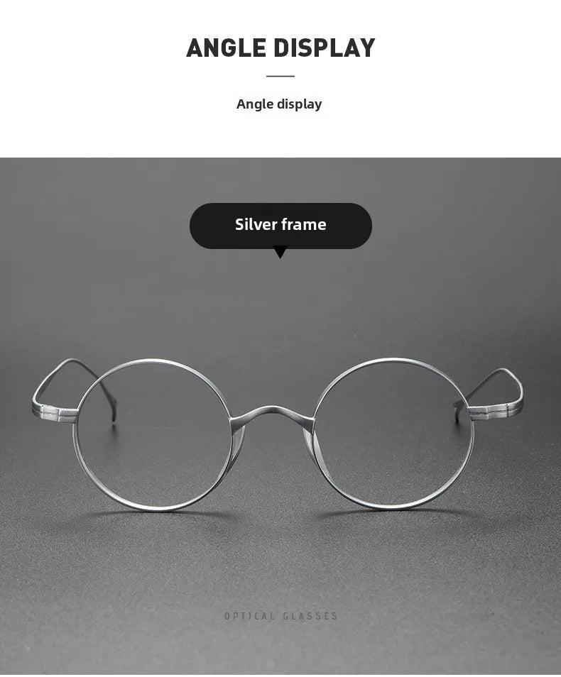 Unisex Pure Titanium Prescription Glasses | Anti Blue Light Eyewear