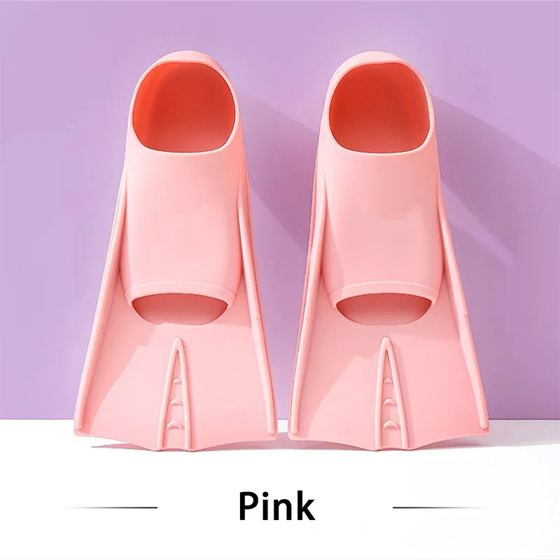 Professional Silicone Swim Training Fins for All Ages | Free Shipping