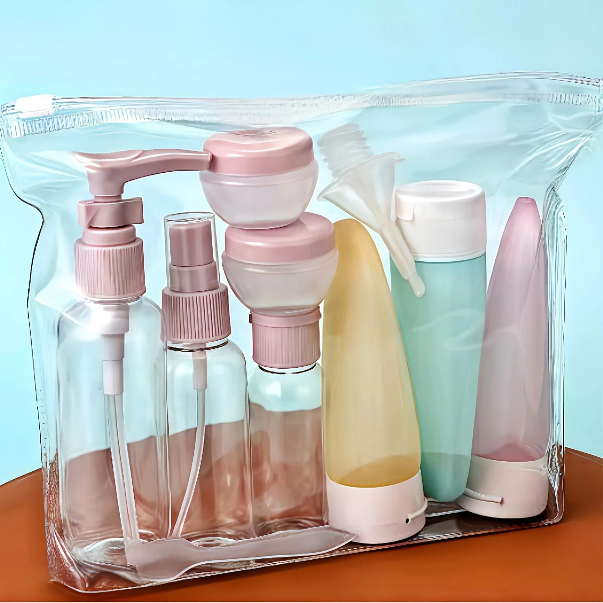 Travel Bottles Set for Toiletries | Leakproof and Refillable Containers