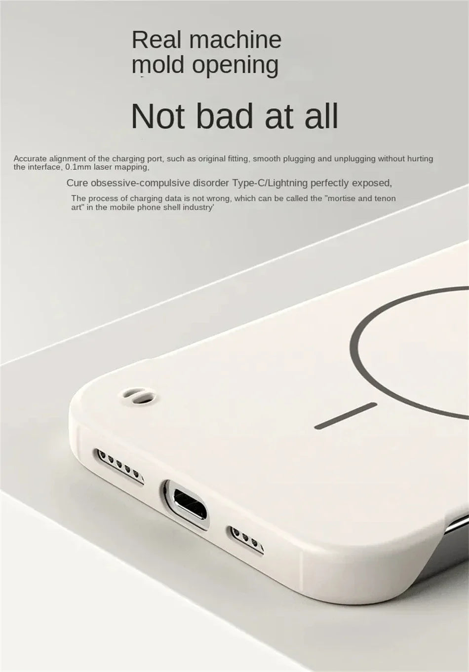 Ultra Thin Matte Frameless Phone Case | Shockproof & Stylish Protection