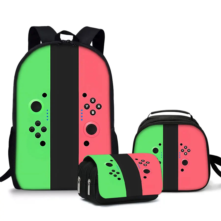 Lightweight Cartoon Backpack Set for Kids & Teens | Fun & Durable