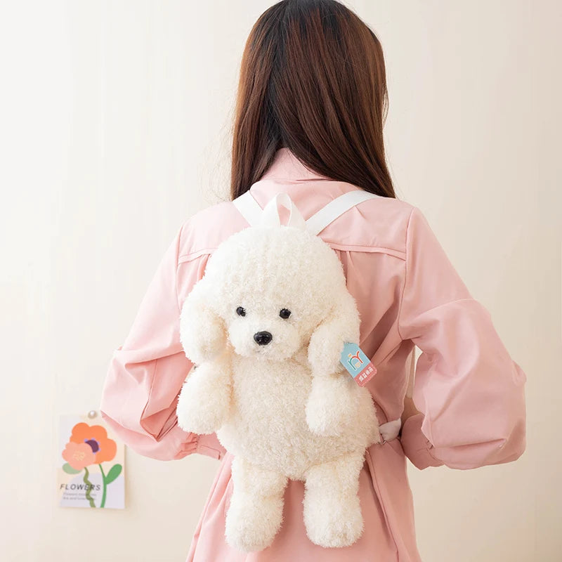 Adorable Plush Teddy Dog Backpacks for Kids | Fun & Functional