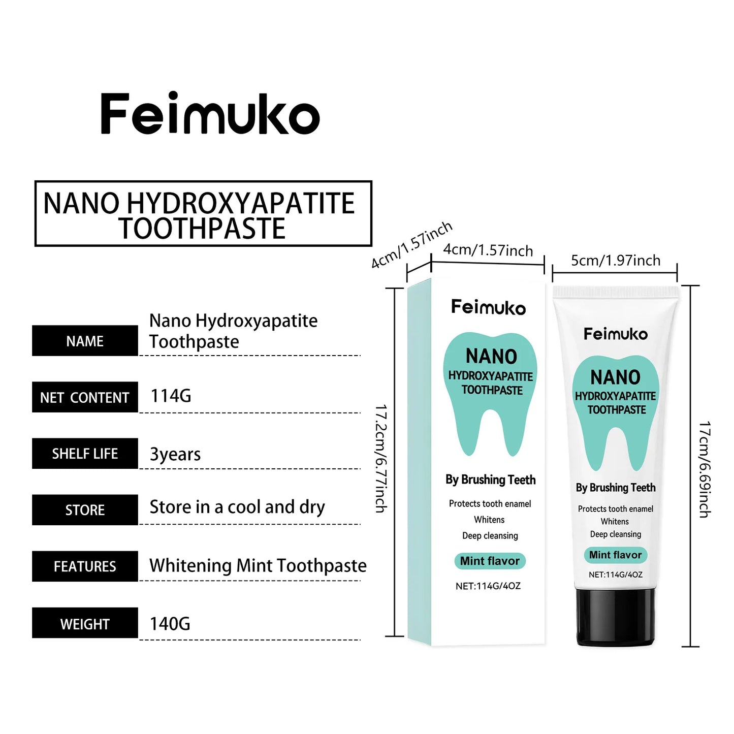 Gentle Mint Toothpaste for Sensitive Gums | Fresh Breath Care