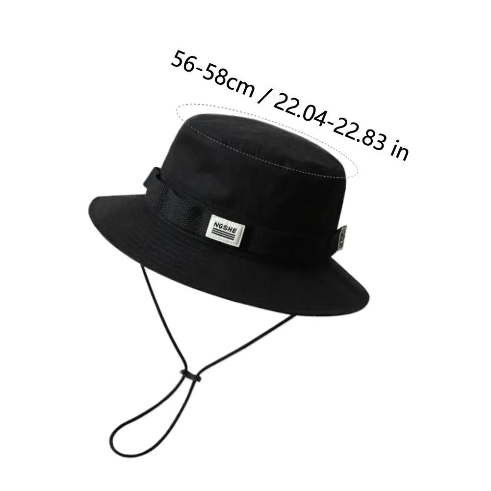 UV Protection Wide Brim Sun Hat | Unisex Fishing & Camping Cap