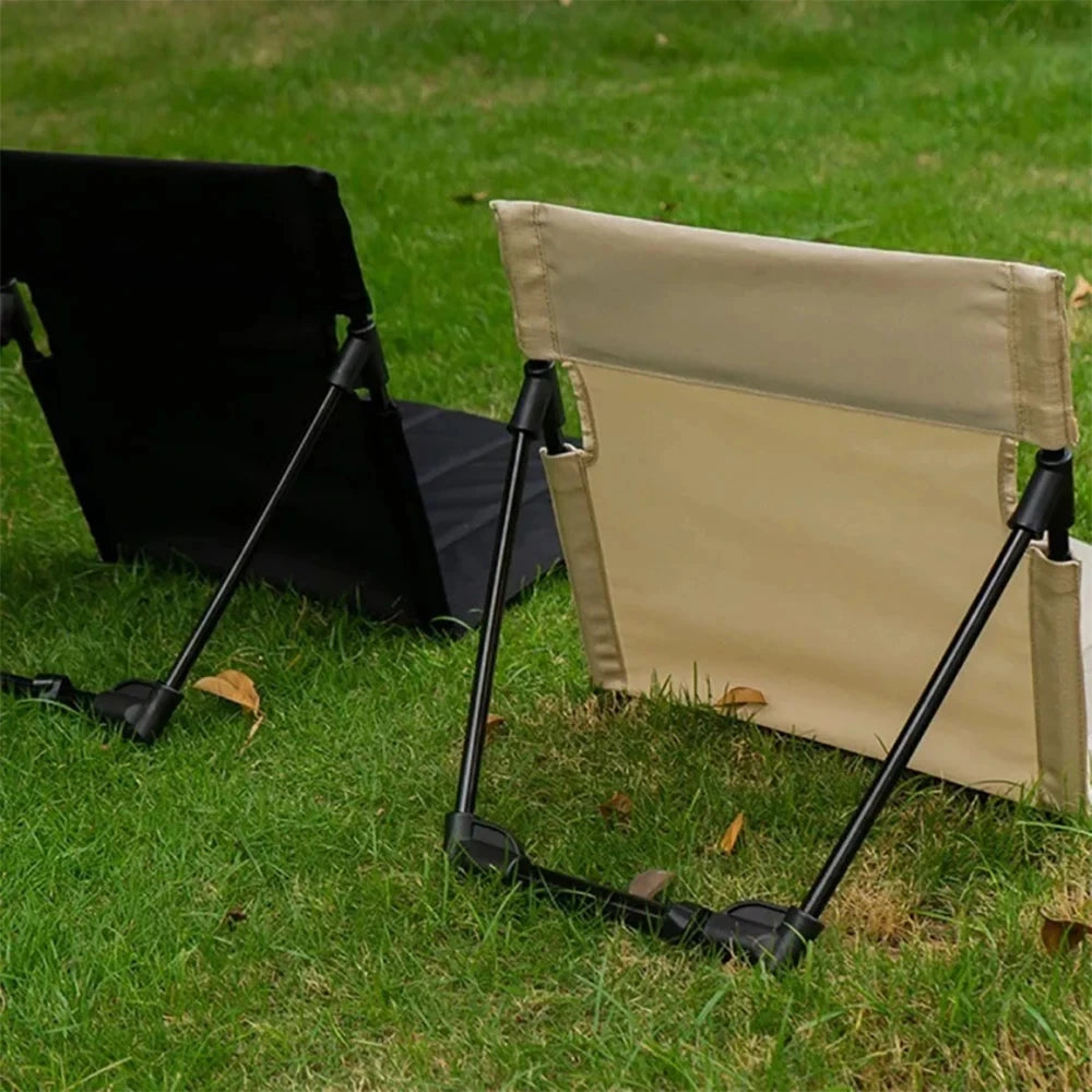 Silla de camping plegable para exteriores | Silla de picnic cómoda y ligera