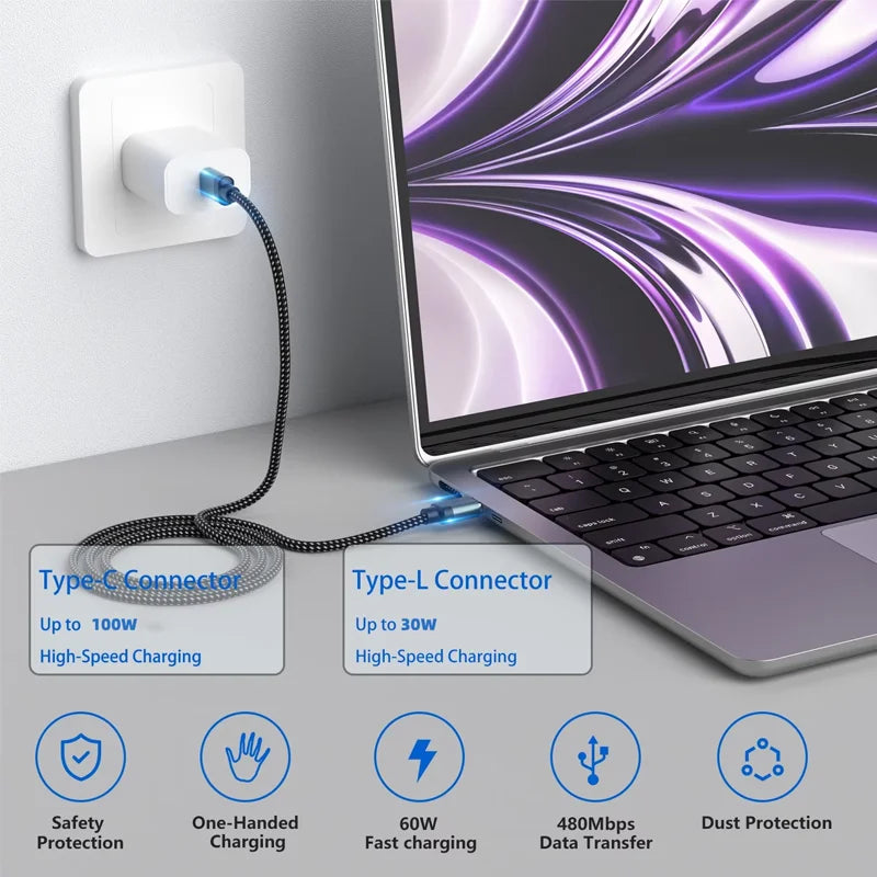 Magnetic USB-C Fast Charging Cable | Universal Compatibility