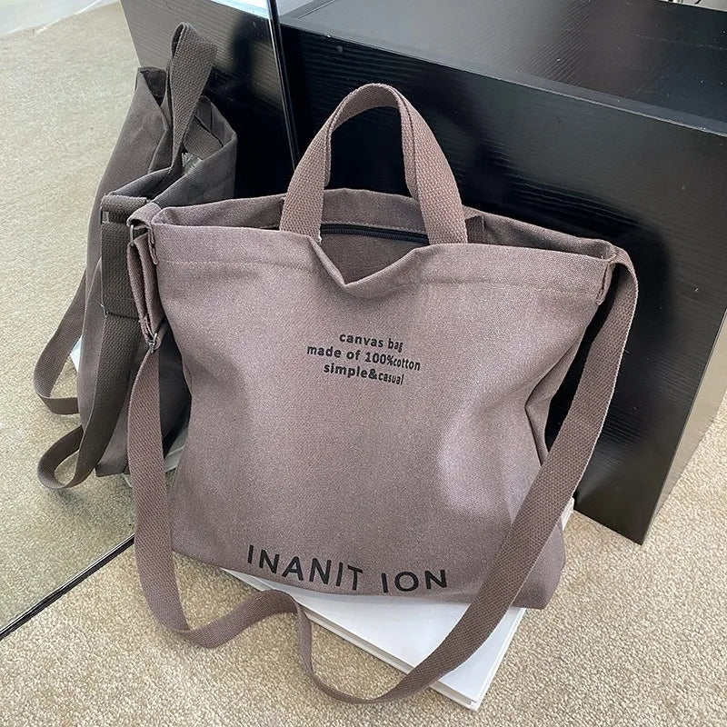 Trendy Urban Canvas Messenger Bags for Men & Women | Large Capacity