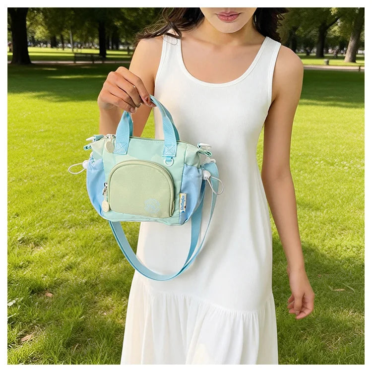 Elegante Bolso de Hombro Color Block | Bandolera Versátil para Mujer