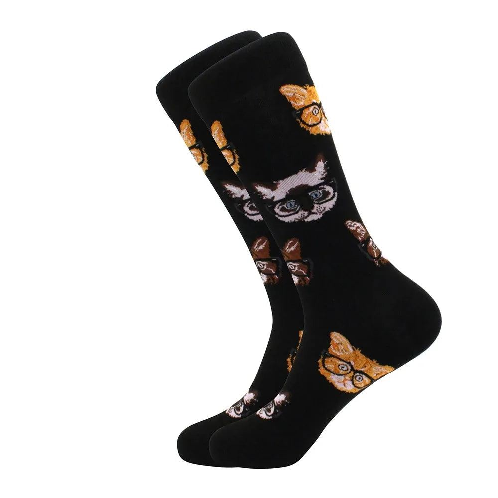 Funny Mid-Top Unisex Socks | Unique Hip Hop Shark Design