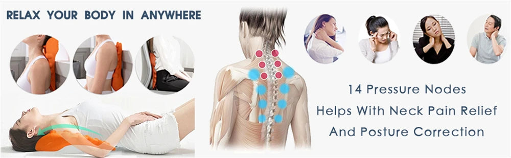 Cervical Traction Device | Neck Stretcher for Pain Relief