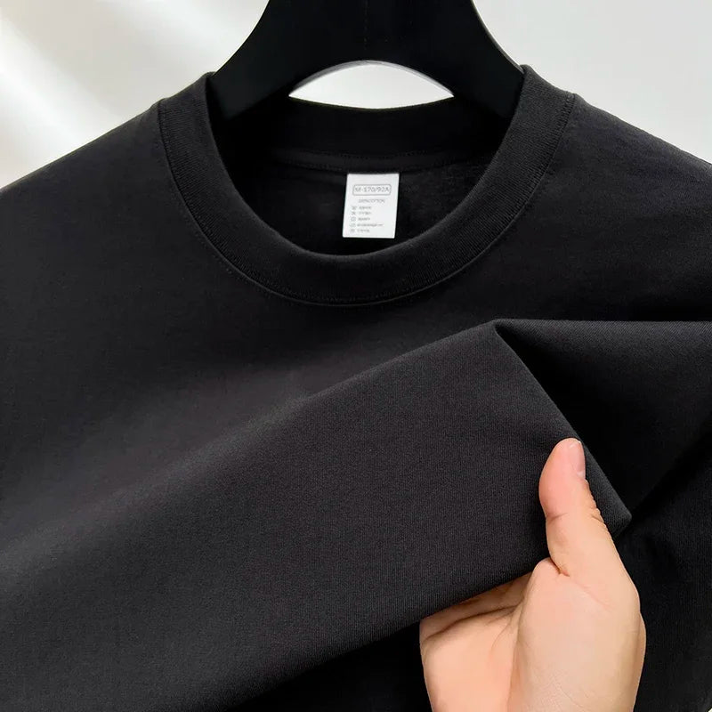Men's Breathable Cotton Summer T-Shirt | Fashionable Short Sleeve Top