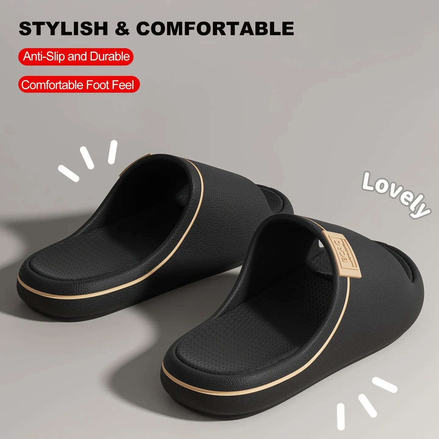 Unisex Summer EVA Slippers | Soft Non-Slip Slides for Home Comfort