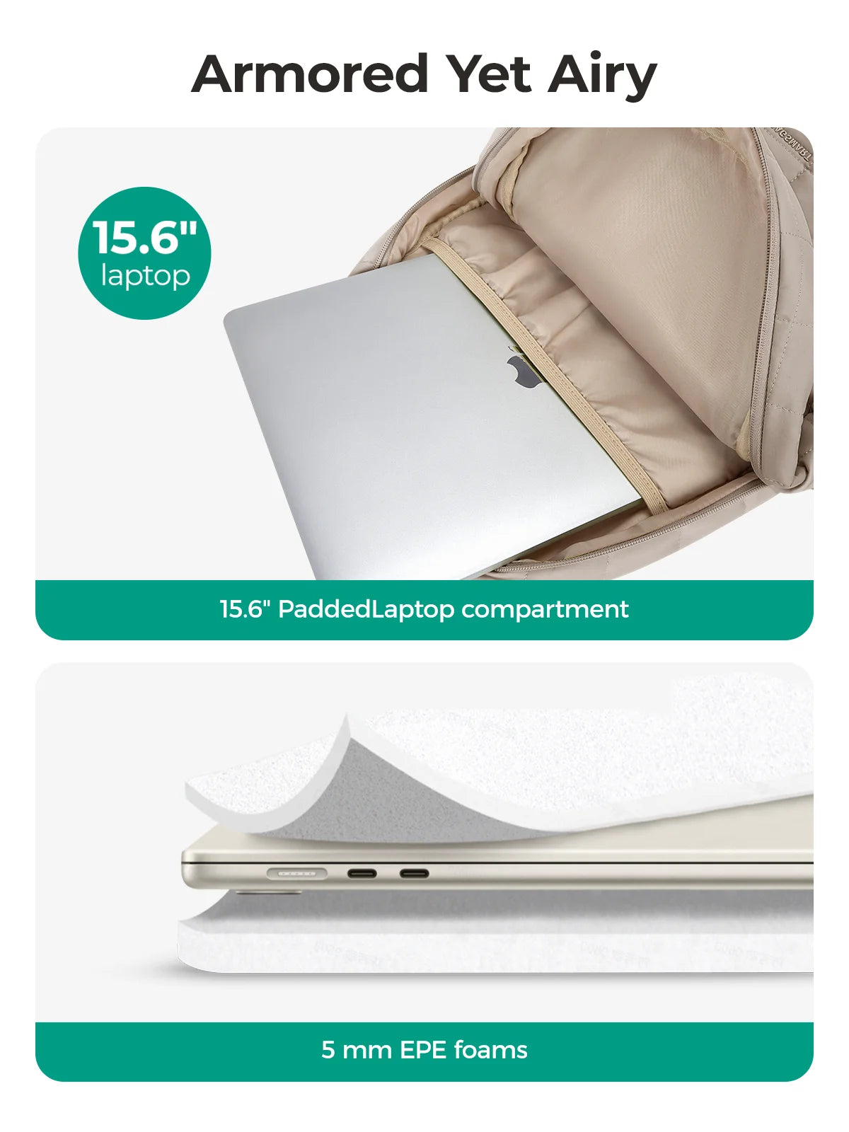 Stylish Water-Resistant Women's Travel Backpack | Perfect for College