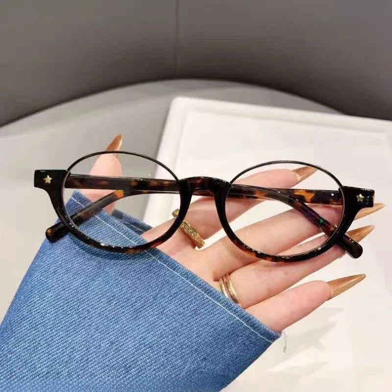 Antique-Inspired Oval Glasses | Vintage Blue Light Eyewear