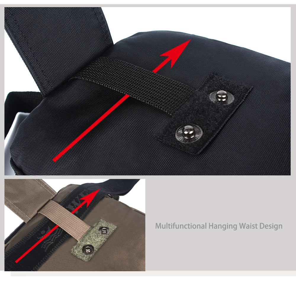 Men's Multifunction Waterproof Messenger Bags | Casual Travel Packs