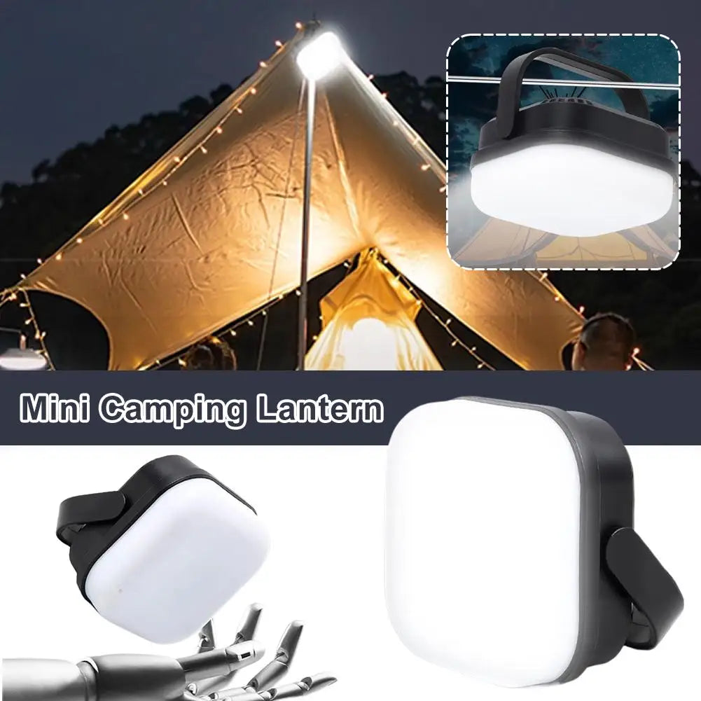 Linterna de camping LED portátil | Lámpara de tienda recargable con regulador de intensidad