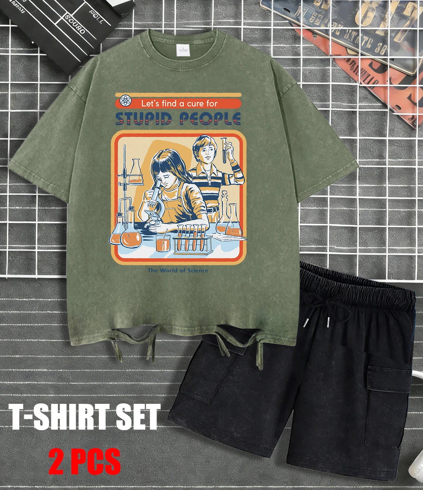 Unisex Retro Loose Fit Summer T-Shirt | Soft Cotton O-Neck Tee