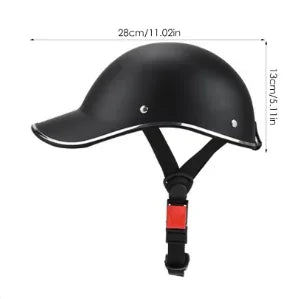 Retro Baseball Helmet with Extended Brim | Unisex Sun Protection