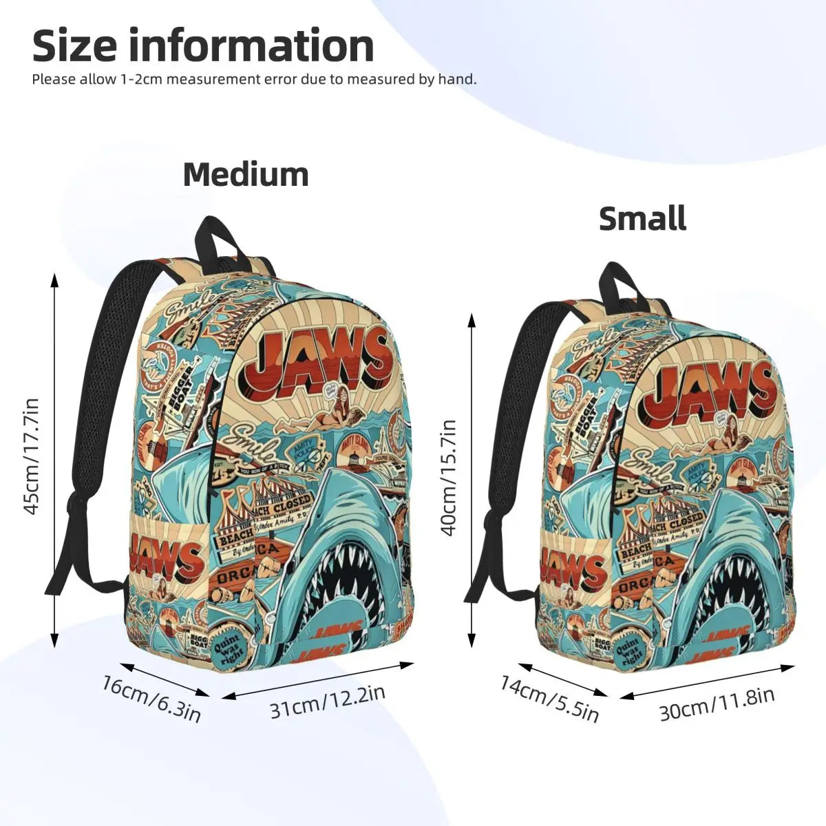 Classic Horror Backpack | Perfect for Students and Adventurers
