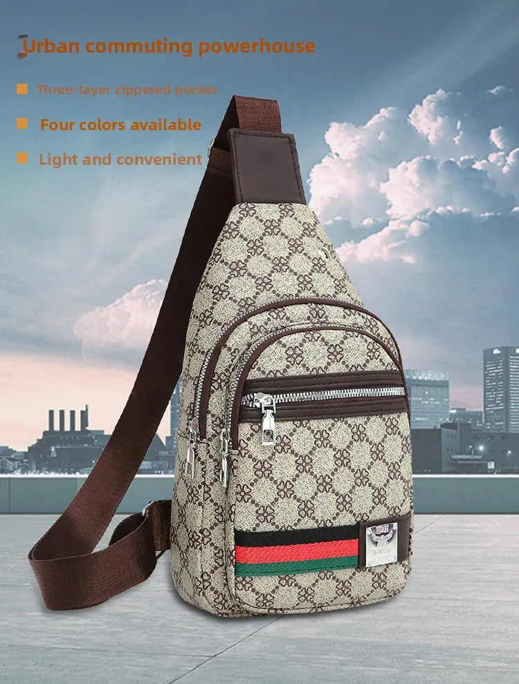 Fashionable Waterproof Crossbody Bag for Men and Women | Large Capacity