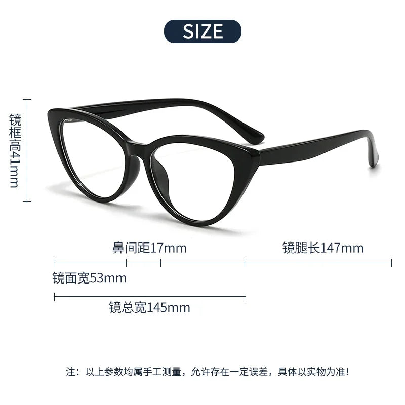 Stylish Cat Eye Anti Blue Light Glasses for Women | Prescription Ready