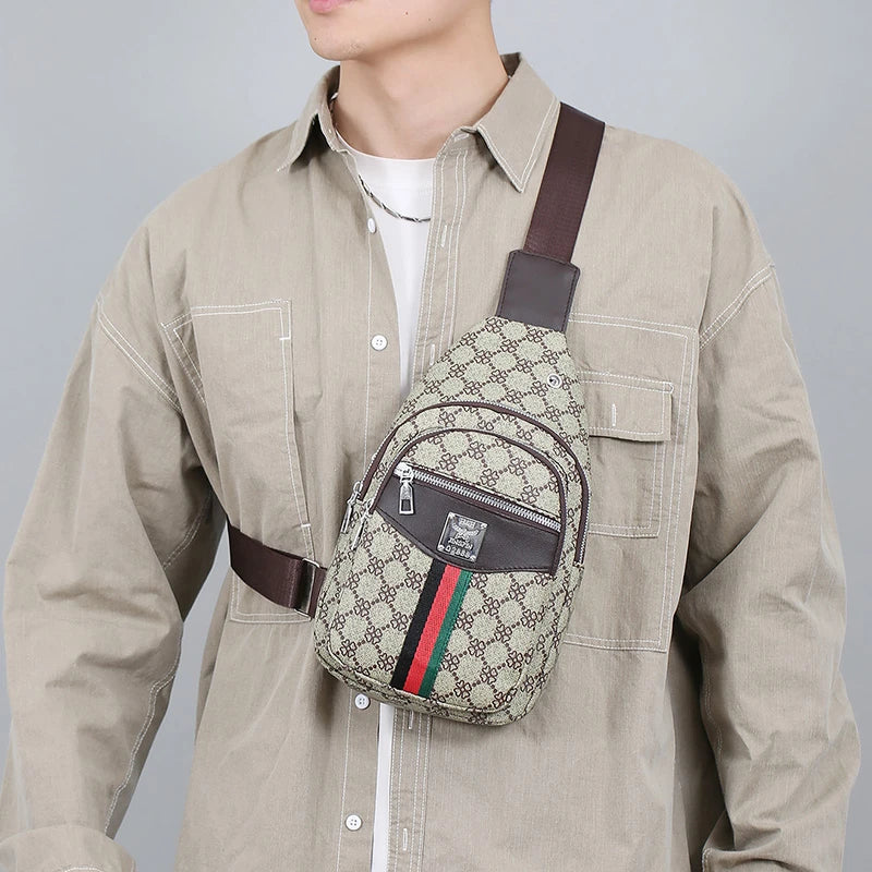 Men's Multifunctional Messenger Bag | Casual Crossbody Handbag