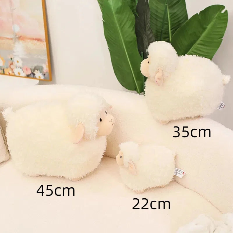 Soft Cotton Candy Plush Sheep Toys | Adorable Stuffed Alpaca Dolls