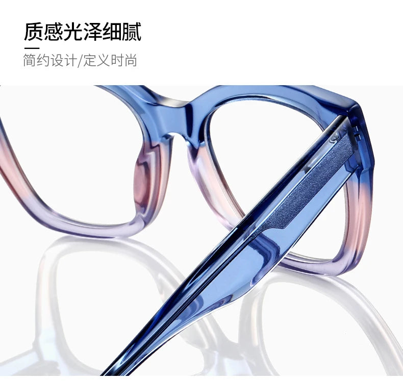 Stylish Cat Eye Acetate Glasses | Blue Light Blocking & Reading Eyewear