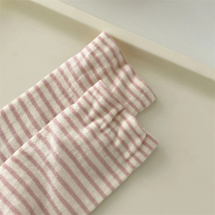 Casual Striped Women's Socks | Trendy Harajuku Streetwear