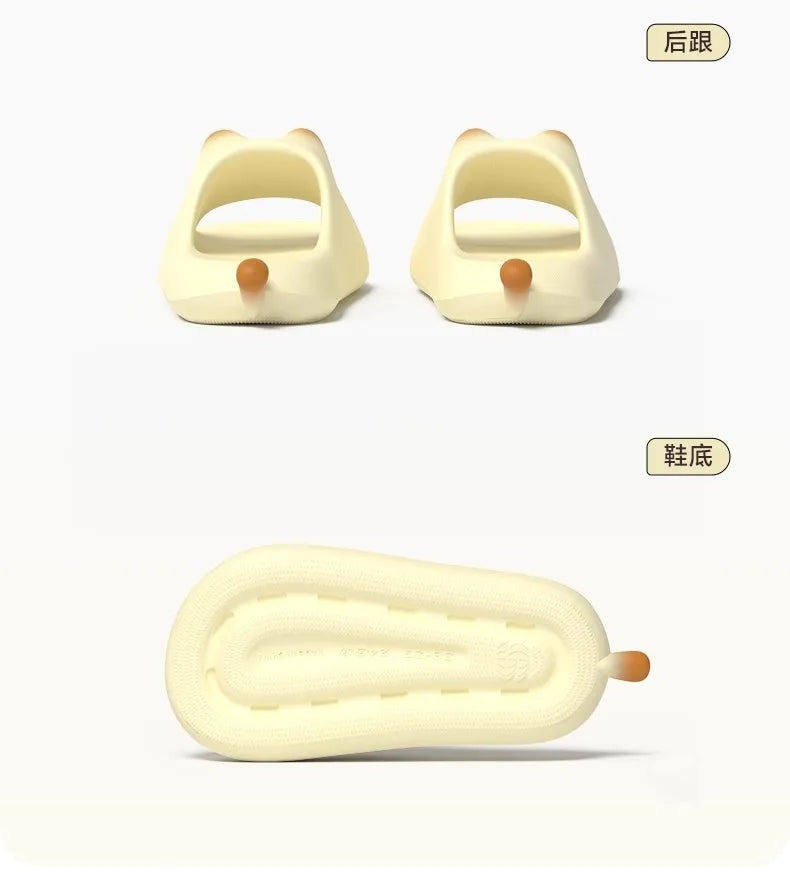 Cute Cat Slippers for Women | Lightweight Non-Slip Indoor Footwear