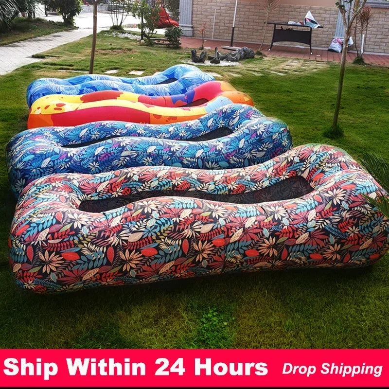 Ultralight Inflatable Sofa Bed | Perfect for Outdoor Comfort
