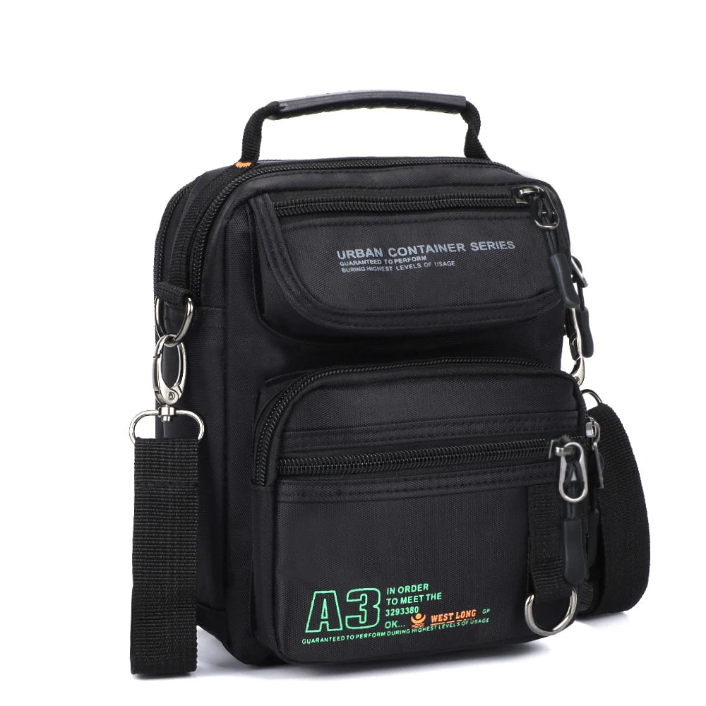 Men's Multifunction Waterproof Messenger Bags | Casual Travel Packs