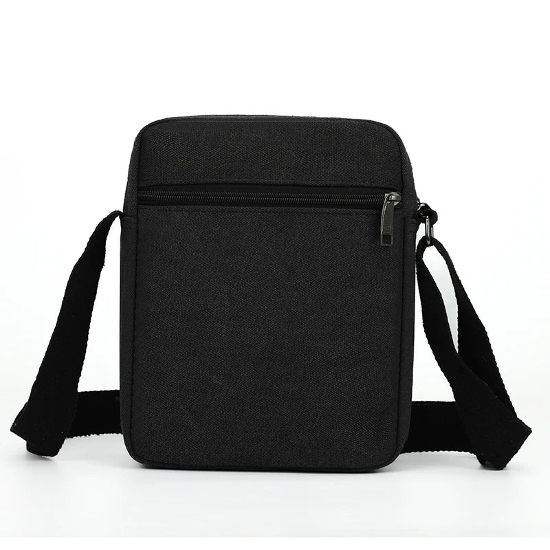 Bolsos de Hombro Cruzados de Lona Duradera para Hombres | Estilo Vintage