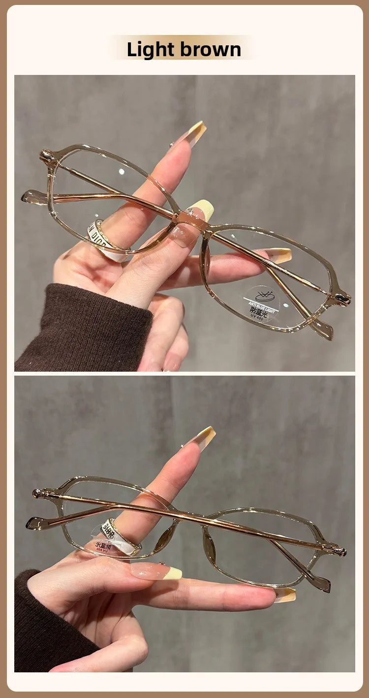 Stylish Women's Rectangular Reading Glasses | Anti Blue Light Eyewear