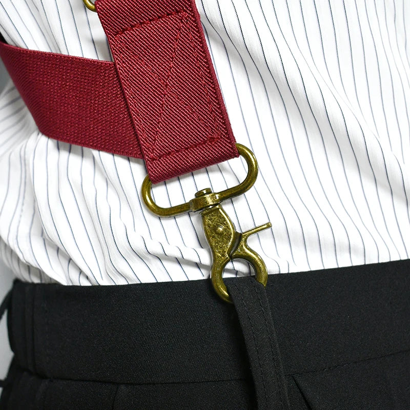 Adjustable Men's Suspenders | Stylish Elastic Braces for Pants