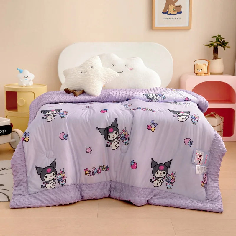 Cartoon Summer Quilt for Kids | Cooling Sensation Blanket
