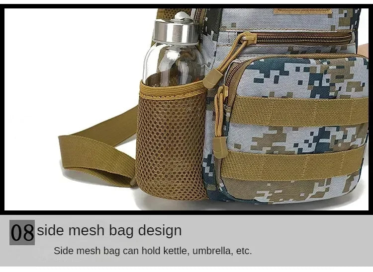 Men's Tactical Shoulder Bag | Versatile Outdoor Hiking Backpack