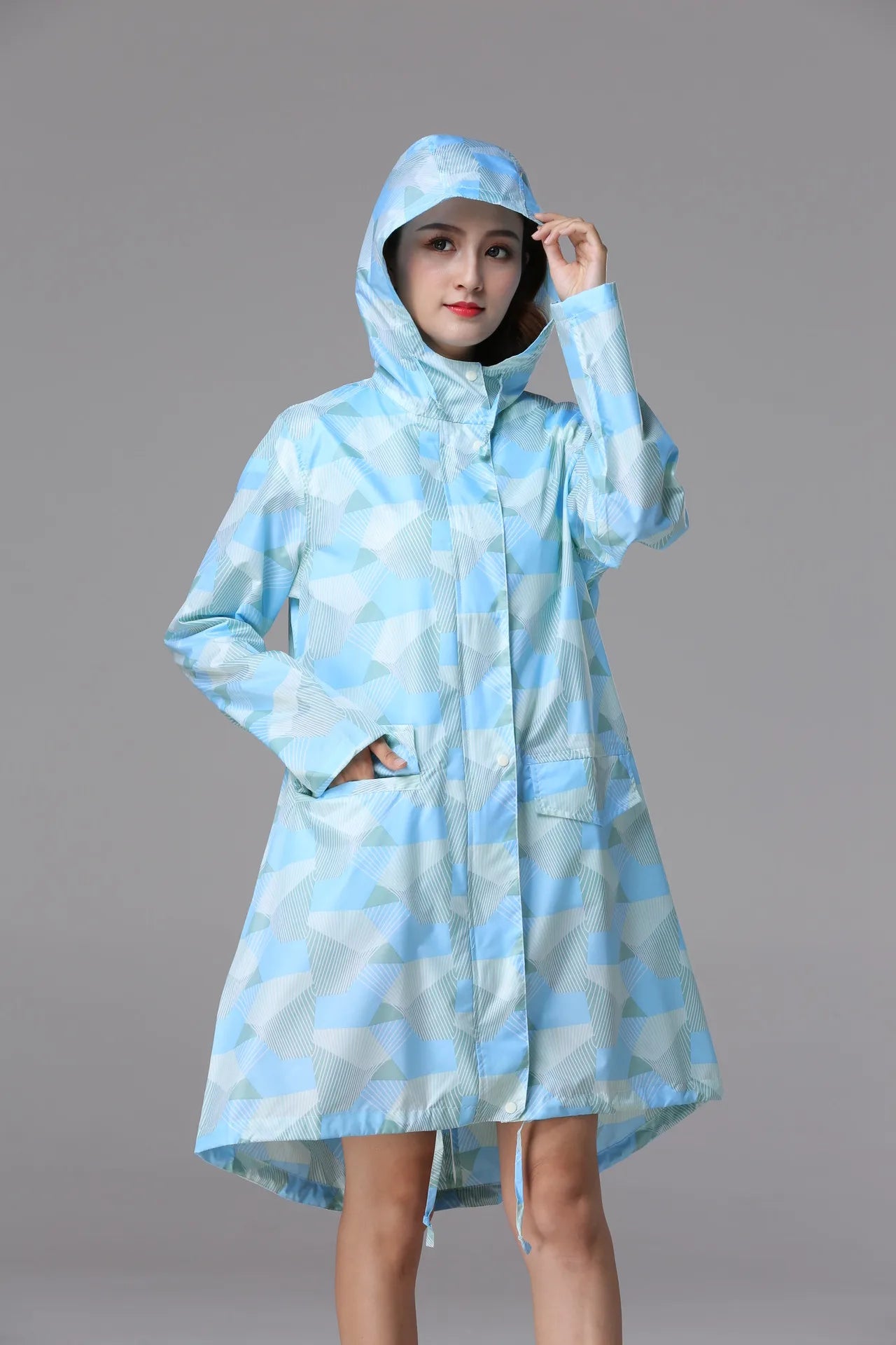 Waterproof Fashionable Raincoat for Adults | Stylish & Portable
