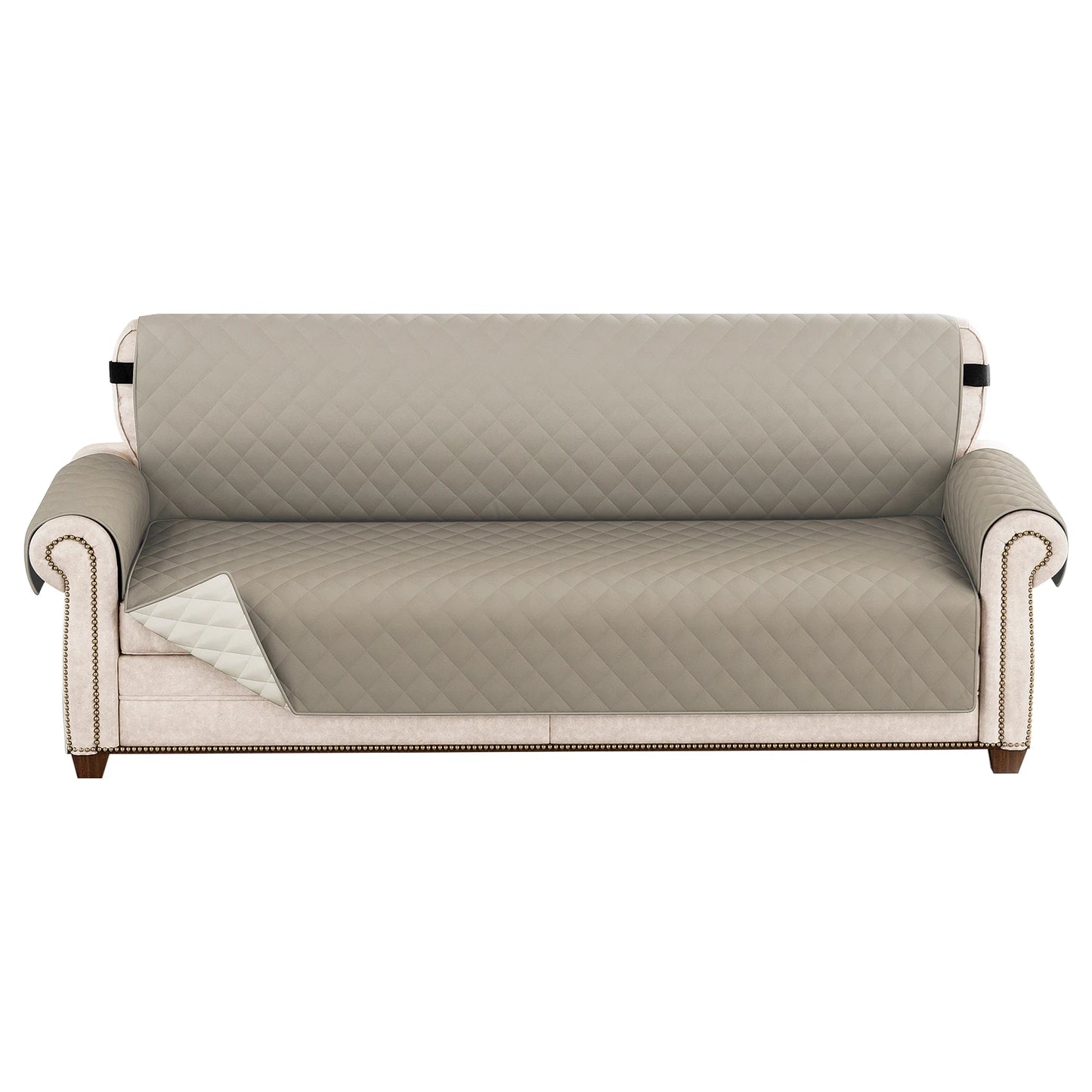 Waterproof Pet-Friendly Sofa Cover | Modern Diamond Pattern Slipcover