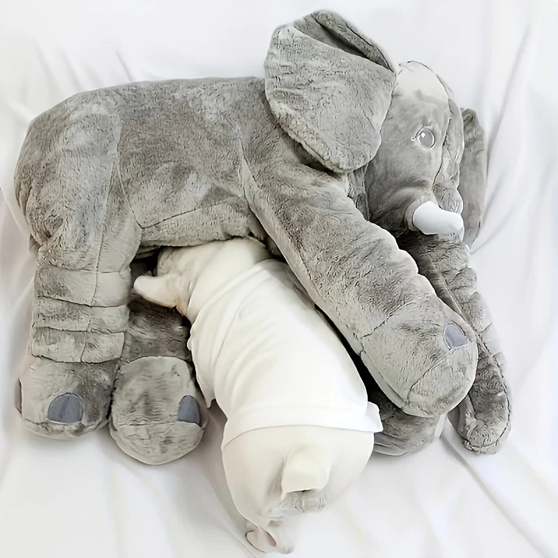 40cm Soft Elephant Plush Toy | Adorable Baby Pillow Decoration