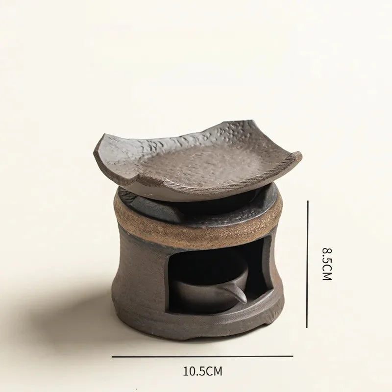 Artisan Ceramic Aroma Diffuser & Wax Warmer | Cozy Ambiance Creator