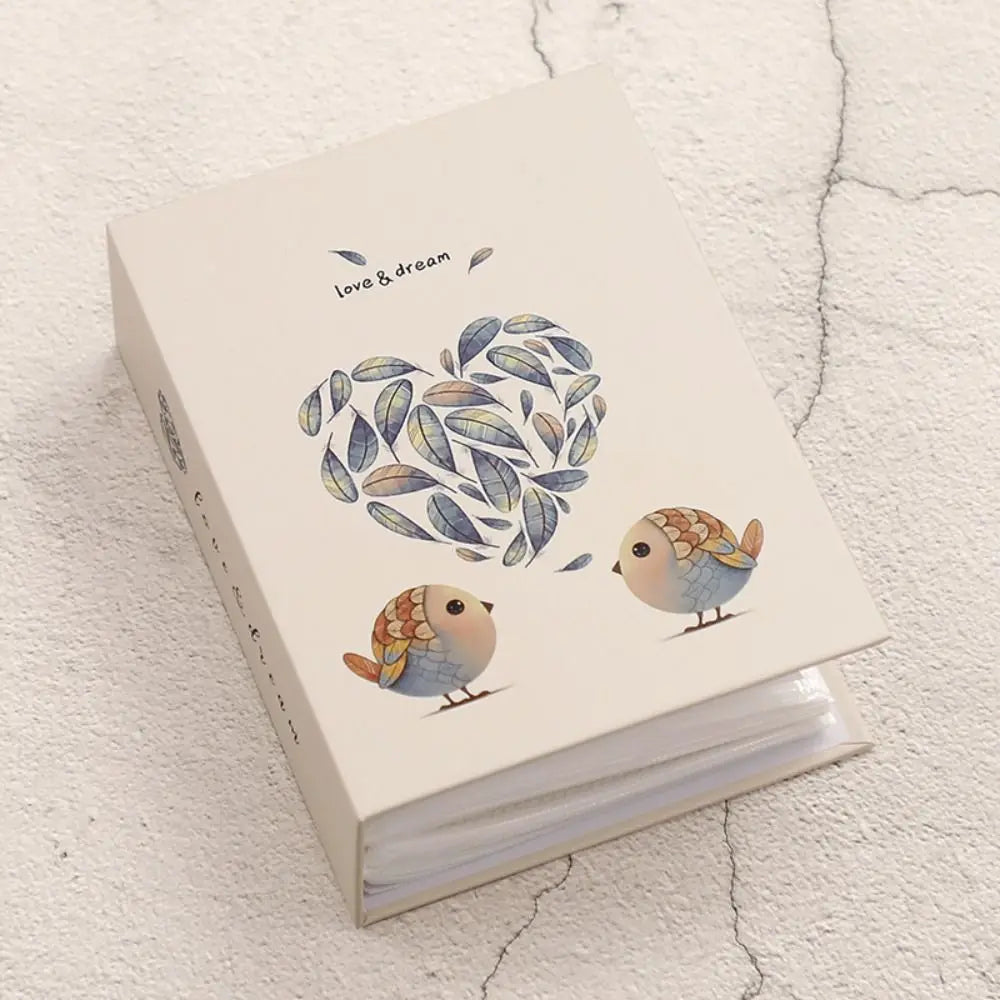 Cute Cartoon 4R Photo Album | 100 Photos Multicolor Collection